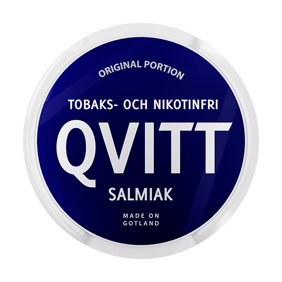 Qvitt Salmiak(Tobak & Nikotinfri)