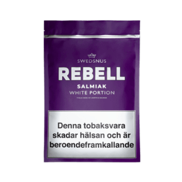 Swedsnus Rebell Salmiak Portion Bag