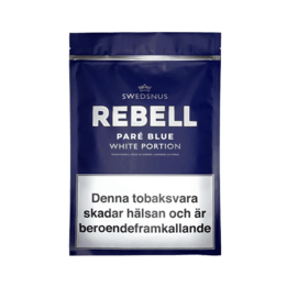 Swedsnus Rebell Paré  Blue Portion Bag