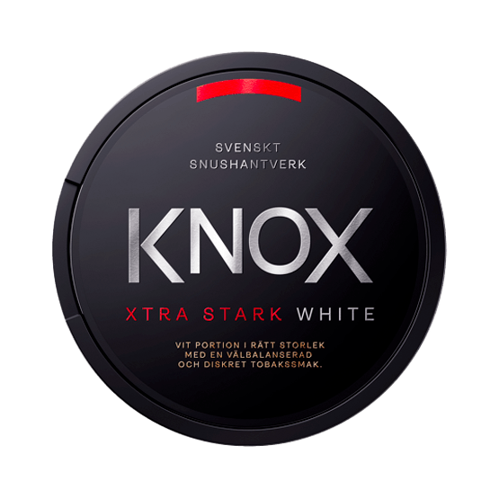 Knox Xtra Stark White Portionssnus