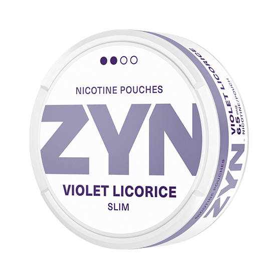 Zyn Slim Violet Licorice