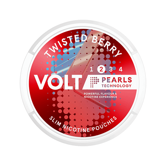 VOLT Pearls Twisted Berry All White