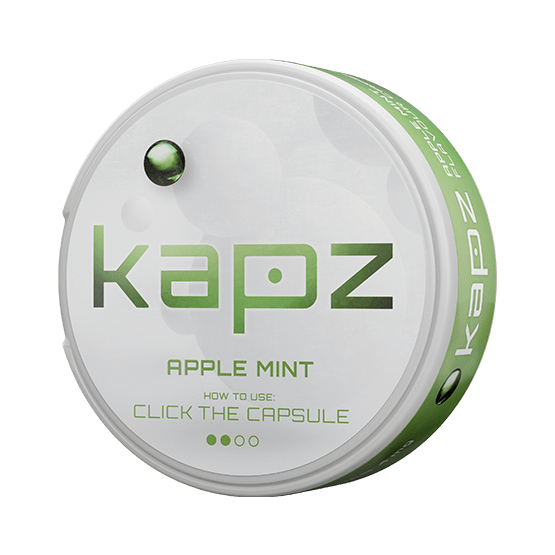 Kapz Apple Mint Mini All White Portion