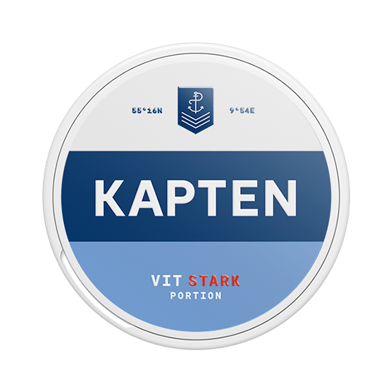 Kapten Vit Stark Portion