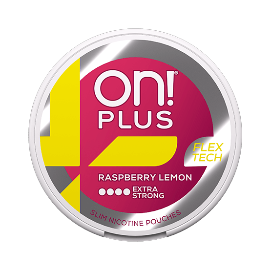 On! Plus Raspberry Lemon Slim Extra Strong