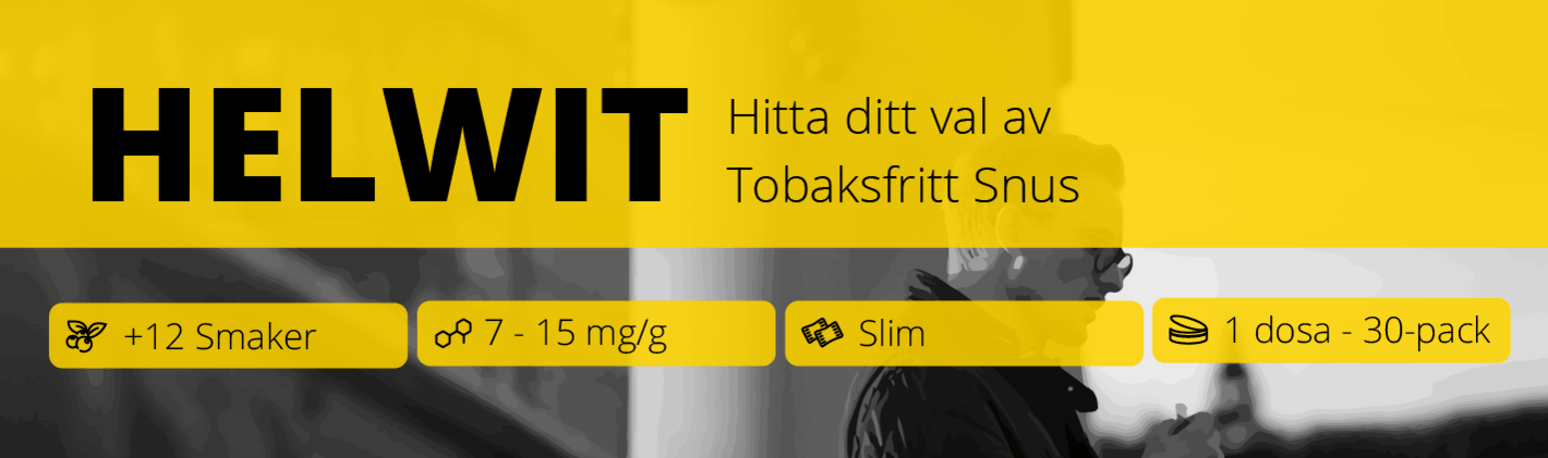 Helwit snus billigt